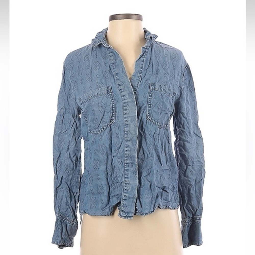 Cloth & Stone Size S Long Sleeve Button-Down Shirt